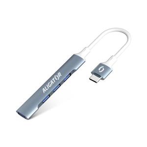 Aligator AHUB002 - hub USB-C 4 în 1 imagine