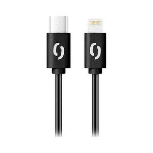 Aligator DATKP60 - cablu USB USB-C/Lightning cu Power Delivery 30 W, 2, 5 m, negru imagine