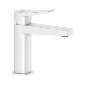 KFA Armatura 4522-815-44 - Baterie pentru lavoar MALAGA 15, 9 cm, albă, cu l de scurgere click-clack imagine