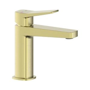 KFA Armatura 4522-815-31 - Baterie pentru lavoar + l de scurgere MALAGA 15, 9 cm auriu periat imagine