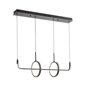 Redo 01-2705 - Lustru pe cablu OLIMP LED/40W/230V 3000/4000/6500K, negru imagine