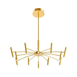 Redo 01-3448 - Lustru LED reglabil pe tijă RAYEN LED/60W/230V CRI 90 auriu imagine