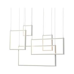 Redo PLANA 01-2316 – lustru suspendat LED dimabil pe cablu, 80W, 230V, alb imagine