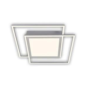Brilo - Plafonieră LED 2xLED/16W/230V + LED/19W 51, 5x51, 5 cm crom mat imagine
