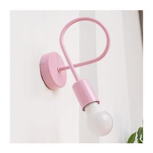 Aplică de perete OXFORD 1xE27/15W/230V roz imagine