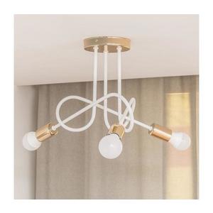 Lustră aplicată OXFORD 3xE27/15W/230V aurie/albă imagine