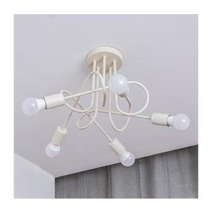 Lustră aplicată OXFORD 5xE27/15W/230V crem imagine