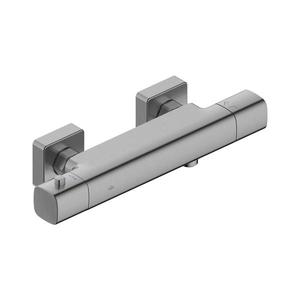 KFA Armatura 5756-010-61 - Baterie termostatică pentru duș MALAGA, gri metalizat imagine