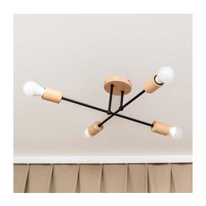 Lustră aplicată CAMBRIDGE 4xE27/15W/230V, din lemn de pin imagine