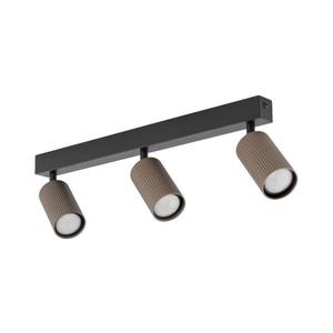 Spot TUNE 3xGU10/10W/230V negru/maro imagine
