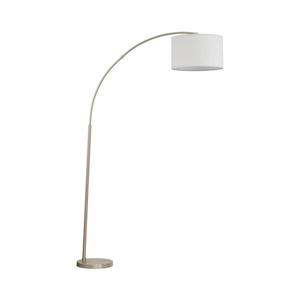 Lampadar ZENITH 1xE27/15W/230V crom mat/alb imagine
