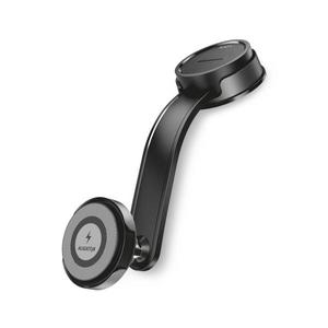 Aligator AMS07BK - Suport auto pentru telefon cu MagSafe și braț flexibil, negru imagine