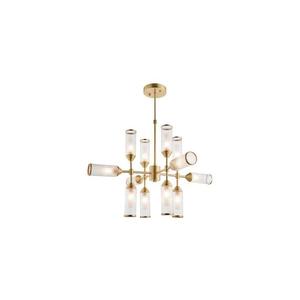 Endon 92214 - Candelabru pe tijă TOUR 12xG9/3W/230V, alamă imagine