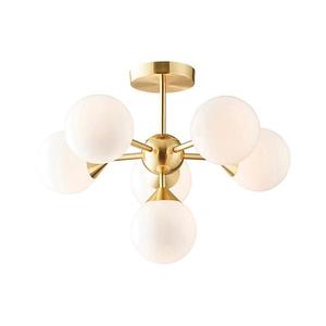 Endon 76501 - Lustră OSCAR pe tijă, 6xG9/5W/230V, auriu imagine