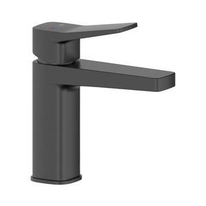 KFA Armatura 4522-825-81 - Baterie pentru lavoar cu l pop-up MALAGA, 17 cm, neagră imagine