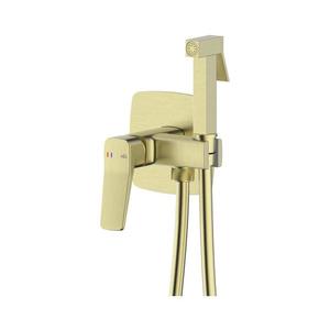 KFA Armatura Baterie bideu MALAGA cu duș pentru montaj încastrat, finisaj auriu (4529-512-31) imagine