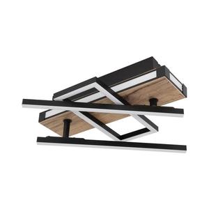 Globo 67299D2 - Plafonieră COLLI LED, 30W, 230V, maro/negru imagine