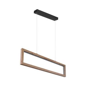 Globo 67287H - Lustră suspendată pe cablu MANDERA LED/24W/230V maro imagine