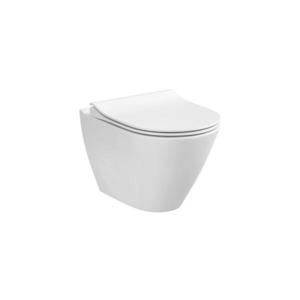 Cersanit K701-104 - WC suspendat CITY OVAL cu capac, ceramică/alb imagine