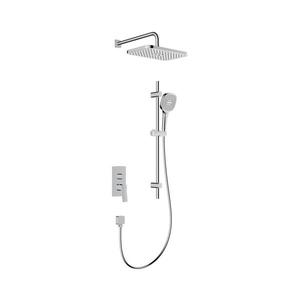 KFA Armatura 4529-301-00 - Set de duș MALAGA cu baterie încastrată, crom lucios imagine