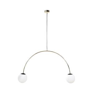 Zuma Line 1221 - Lampă suspendată BOW pe cablu 2xE14/10W/230V, aurie imagine