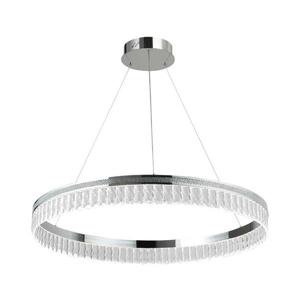 Candelabru cu cristale LED reglabil pe cablu THALIA LED/55W/230V 3000-6000K + telecomandă imagine