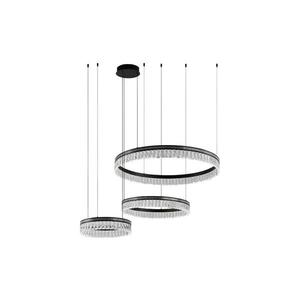 Candelabru din cristal cu LED reglabil, suspendat pe cablu THALIA LED/120W/230V 3000-6000K + telecomandă imagine