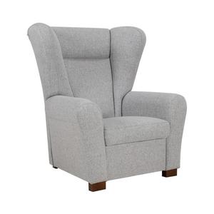 Fotoliu VIVA, gri, cu aripi imagine