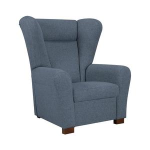 Fotoliu VIVA cu aripi, albastru imagine