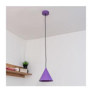 Lustră suspendată pe cablu ETNA II 1xE27/15W/230V, diam. 18, 5 cm, mov imagine