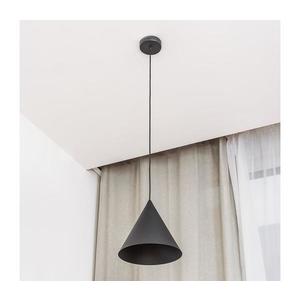 Lustră ETNA II pe cablu, 1xE27/15W/230V, Ø 25 cm, negru imagine