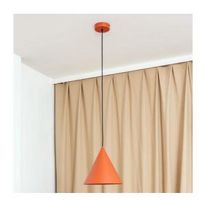Pendul pe cablu ETNA II 1xE27/15W/230V Ø 25 cm portocaliu imagine