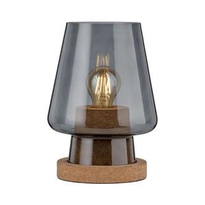 Lampă de masă Paulmann IBEN 79736 - 1xE27/20W, 230V, fumurie imagine