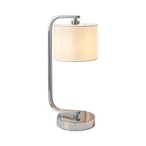 Endon 57917 - Lampă de masă reglabilă CANNING 1xE14/40W/230V crom lucios/alb imagine