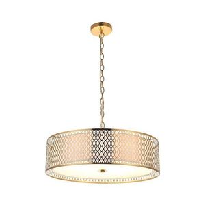 Endon 101569 - Candelabru CORDERO pe lanț, 3xE27/10W/230V, auriu imagine