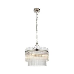 Endon 104113 - Lustră suspendată pe lanț MARIETTA, 3xE14/7W/230V, crom lucios imagine