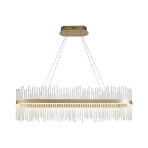 Endon 104082 - Lustră suspendată pe cablu ADRIEL LED dimabil, 47W/230V, 3000K, auriu imagine