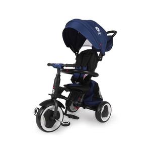 QPlay - Tricicletă pentru copii 3 în 1 RITO EVA PLUS, albastră imagine