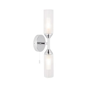 Endon NATORI 97172 - Aplica de perete pentru baie 2xG9/3W/230V IP44 crom lucios imagine