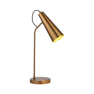 Endon KARNA 107527 - Lampă de masă 1xE27/10W/230V, alamă imagine