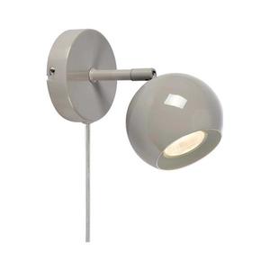 Markslöjd 108983 - Aplică de perete POP cu spot 1xGU10/7W/230V, gri imagine