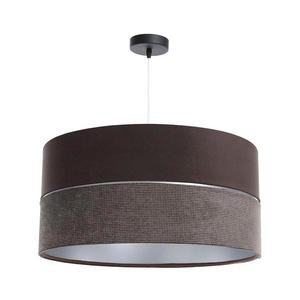 Lustră pe cablu TWIST 1xE27/60W/230V maro/argintiu imagine