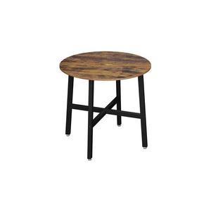 Masă de dining ELDUR maro/negru imagine