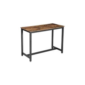 Măsuță de bar BARTIS, maro/negru imagine