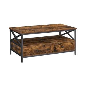 Masă de cafea TOREN maro/negru imagine