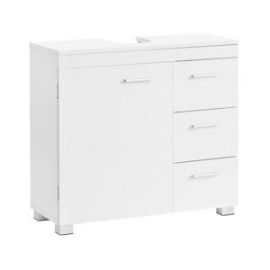 Dulap pentru baie NICO, alb imagine