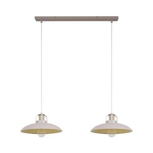 Lustră pe cablu Brilagi FLAMENGO 2xE27/60W/230V bej imagine