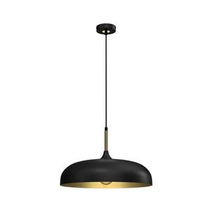 Lustră pe cablu Brilagi ABRAHAM 1xE27/60W/230V d. 45 cm negru imagine