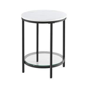 Măsuță laterală SID, neagră/albă imagine