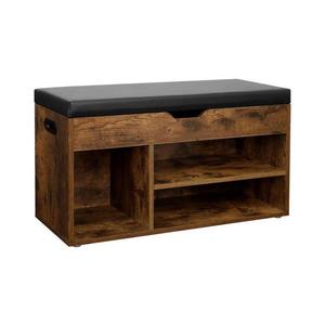 Pantofar DAVOR maro/negru imagine